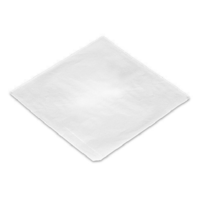 WHITE Flat Paper Bag 1-4L (115x102 mm)