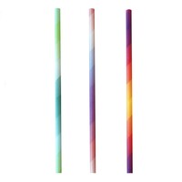 Eco-Straw 4ply Paper Jumbo Straw Mix Colours x 240