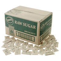 Raw Sugar Sachet 3g Box of 2000