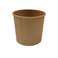 26oz SLEEVE Beta Kraft Food Container x 100