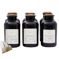 The Tea Collective 6 Tea Bag Blends + Free Jars