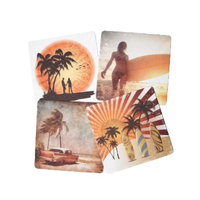 Wobbly Boot BEACH Drink Coasters x 250