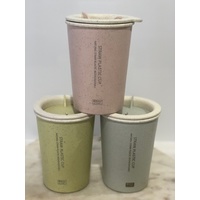 STONE Double Wall Wheat Straw Coffee/Tea Cup